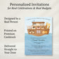 Noah's Ark Baby Shower Invitation
