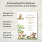Forest Friends Baby Shower Invitation