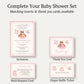 Cowgirl Baby Shower Invitation