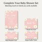 Daisy Baby Shower Invitation