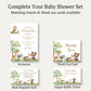 Forest Friends Baby Shower Invitation