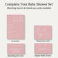 Hello Baby Baby Shower Invitation