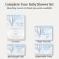 Hot Air Balloon Baby Shower Invitation