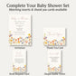 Wildflower Baby Shower Invitation