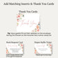 It's a Girl Floral Baby Shower Invitation