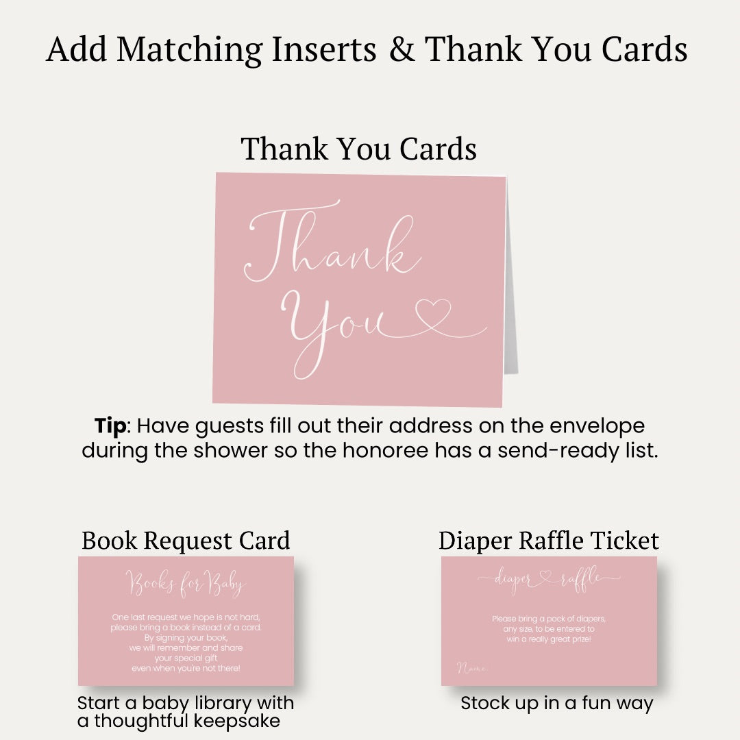 Hello Baby Baby Shower Invitation