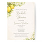 Lemon Bridal Shower Invitation