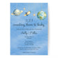 Space Baby Shower Invitation
