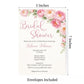 Peonies In Bloom Bridal Shower Invitation