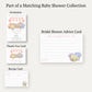 She's Fresh Off the Market Flower Cart Bridal Advice Card
