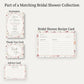 Vintage Love Is In Bloom Recipe Card