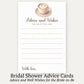 Love is Brewing Advice Card
