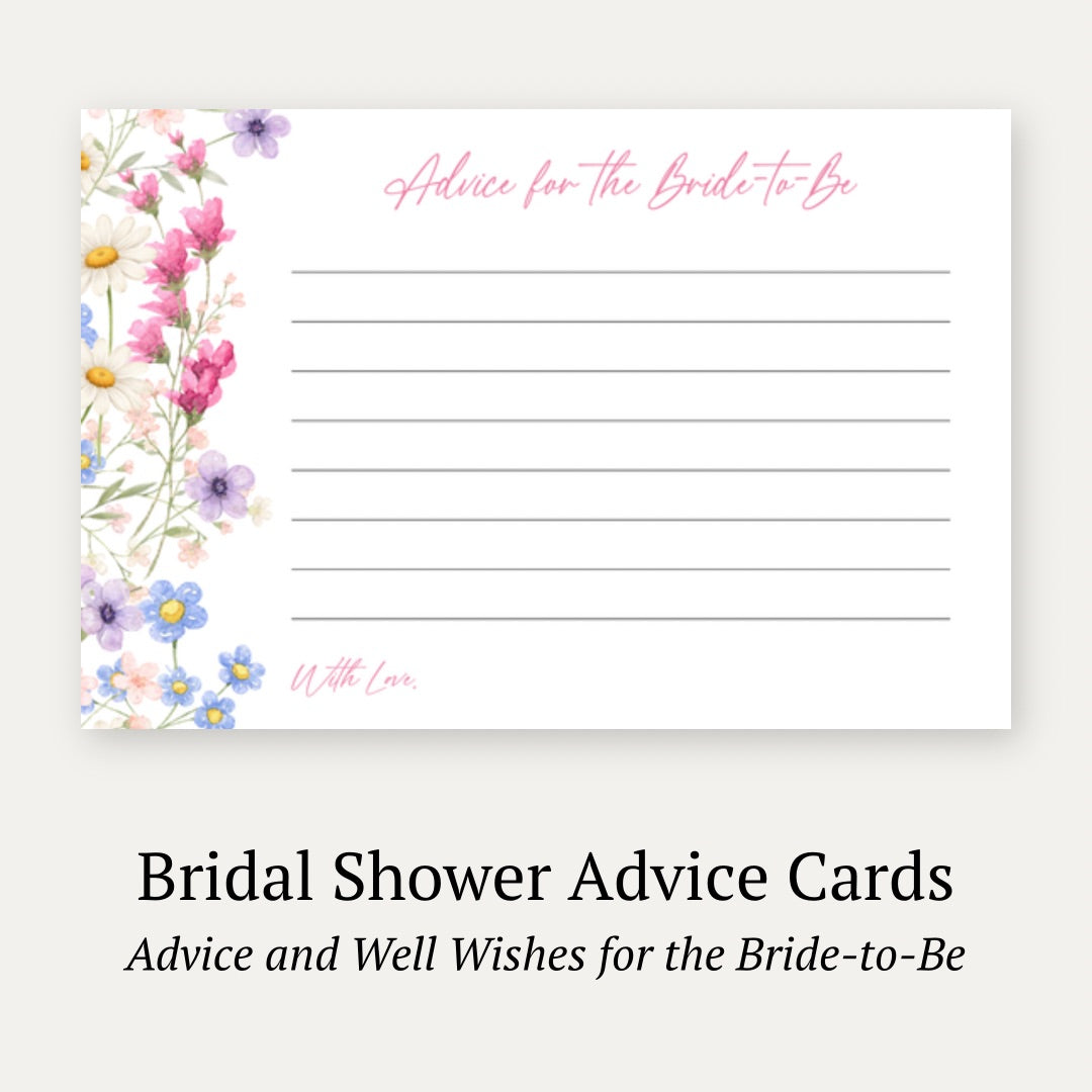 Love is in Bloom Advice Card