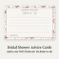 Vintage Love Is In Bloom Advice Card
