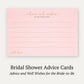 Bridal Gown Advice Card