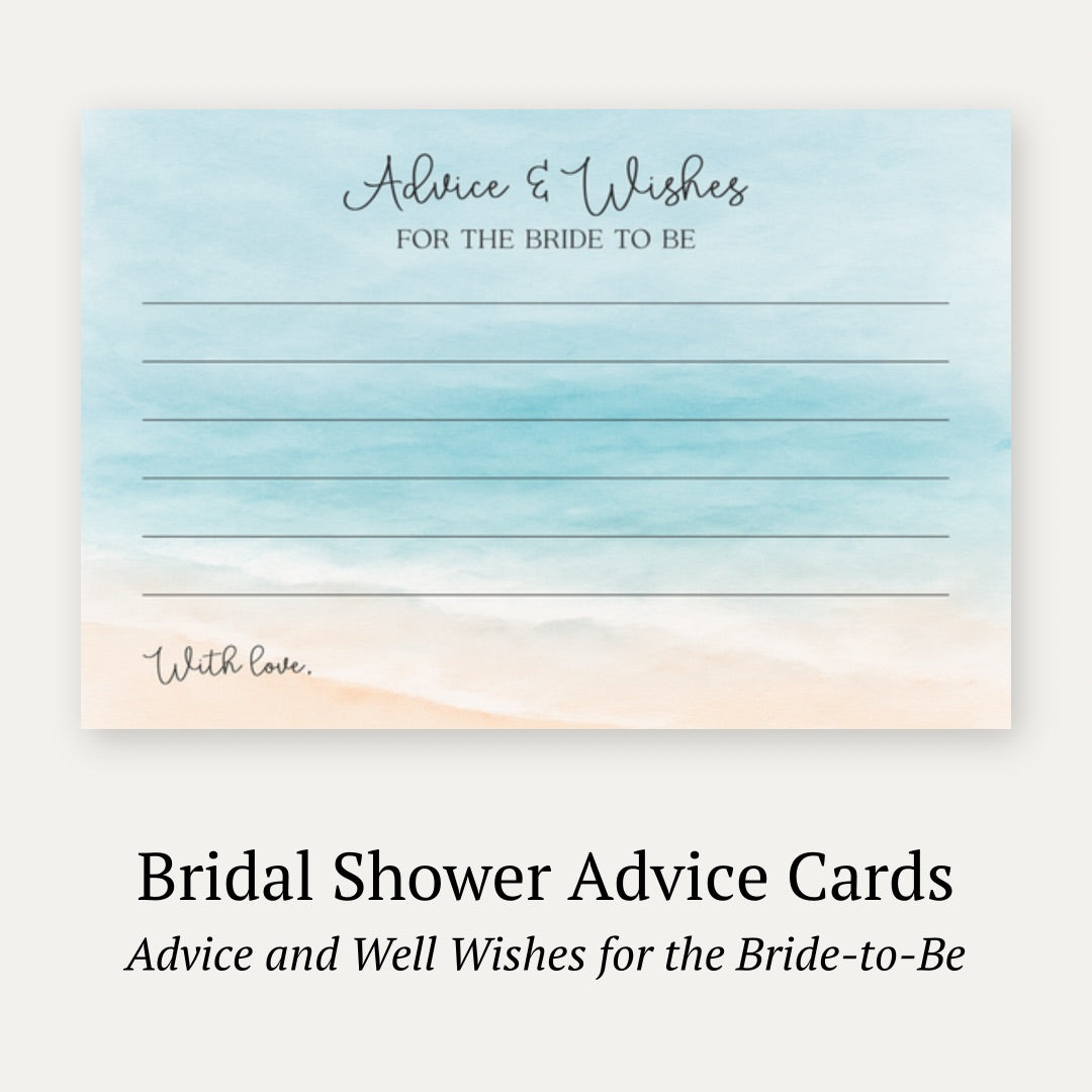 Painted Beach Advice Card