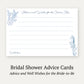 Coastal Bridal Advice Card