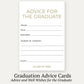 Modern Graduate Advice Card
