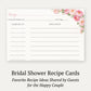 Peonies In Bloom Recipe Card