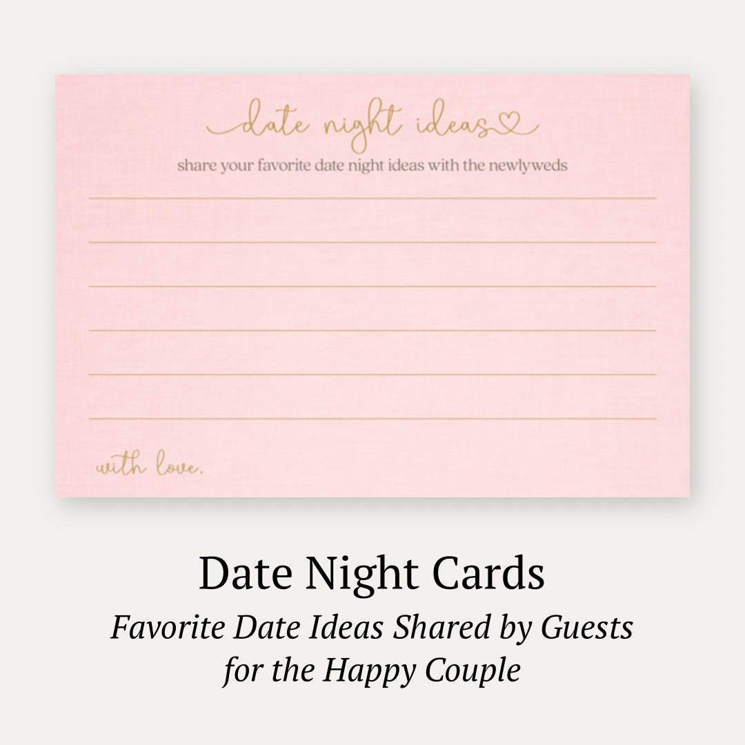 Bridal Gown Date Night Card