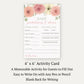 Baby Brunch Predictions and Advice Card