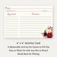Burgundy Blooms Recipe Cards