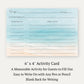 Painted Beach Recipe Card