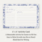 Something Blue Recipe Card