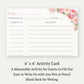 Peonies In Bloom Recipe Card