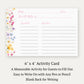 Love is in Bloom Recipe Card