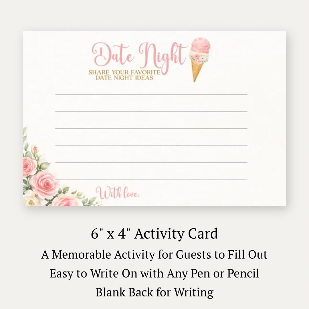 She's Been Scooped Up Date Night Card