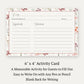 Vintage Love Is In Bloom Recipe Card