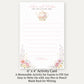 Garden Tea Party Advice Card