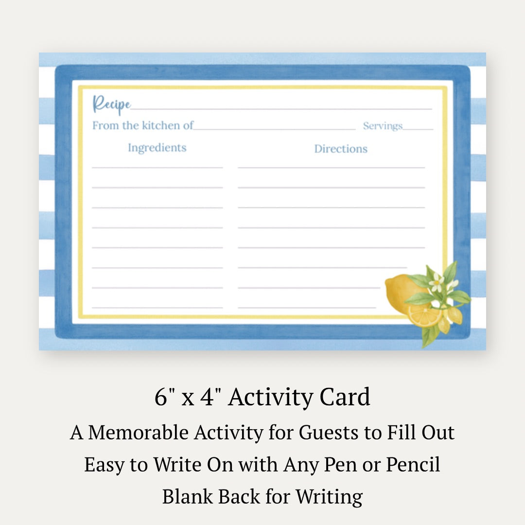 That's Amore Recipe Card