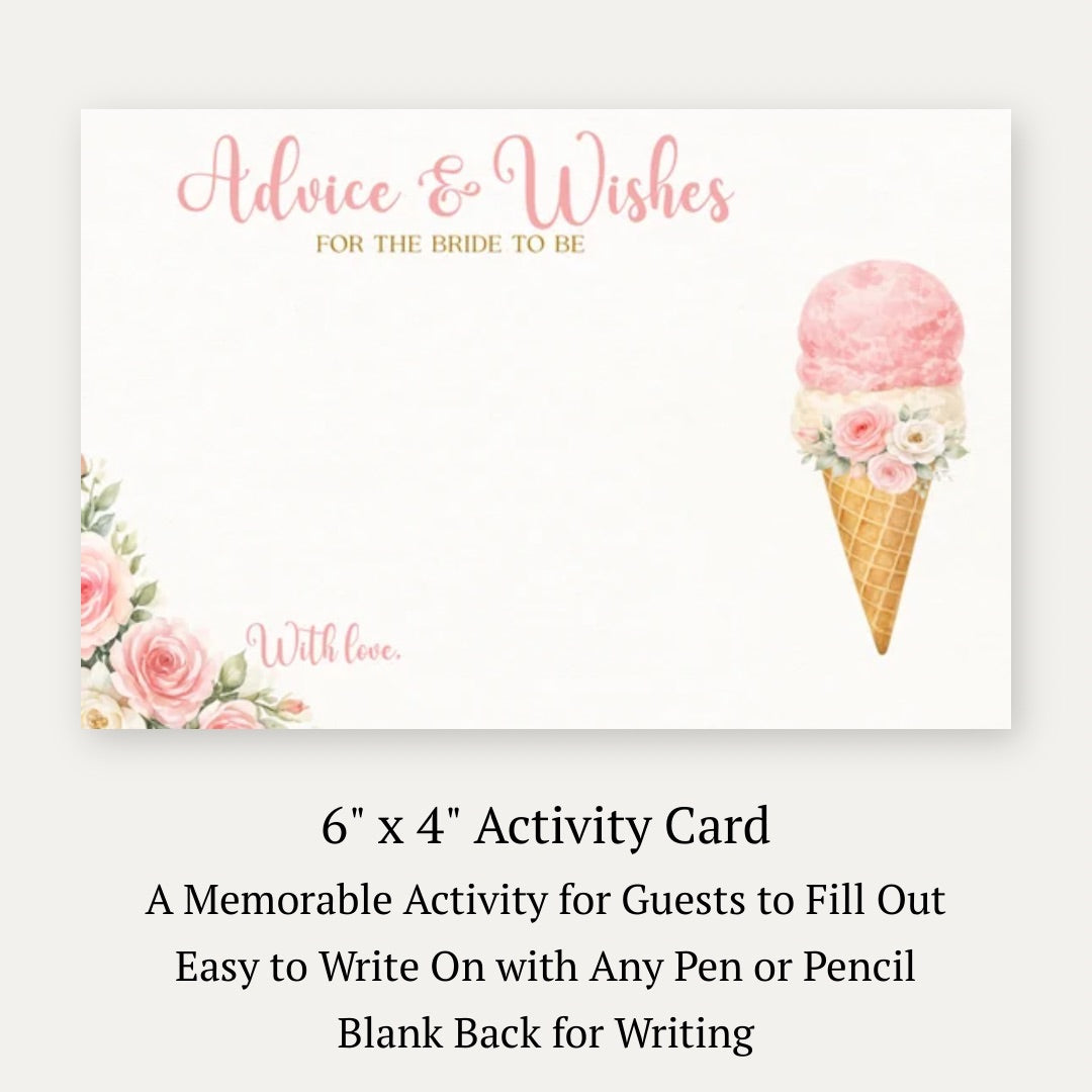 She's Been Scooped Up Advice Card