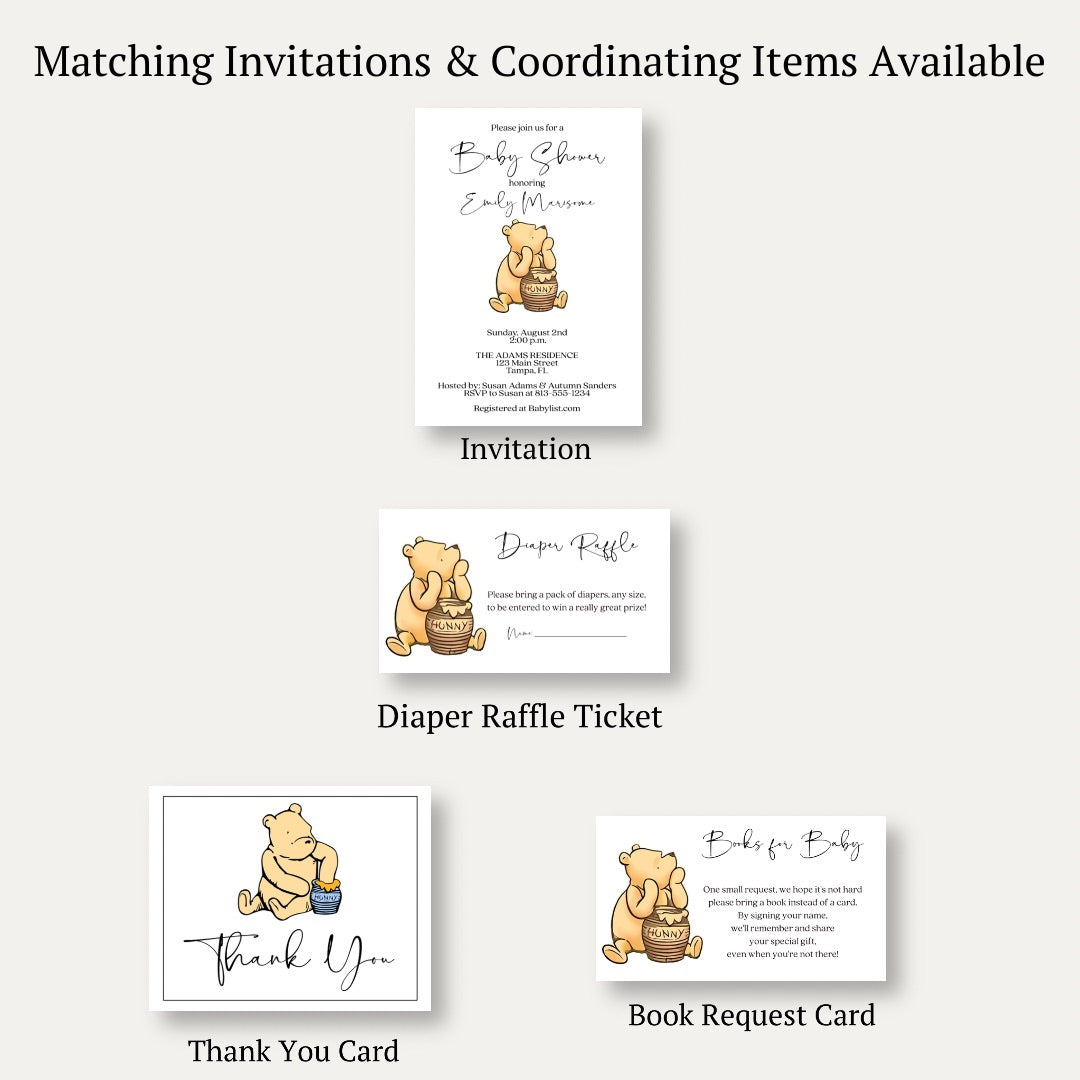 Simply Winnie Diaper Raffle Ticket