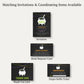 Baby Brewing Cauldron Bring a Book Card