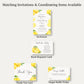 Lemon Baby Bring a Book Card