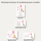 Winnie The Pooh Pink Balloon Bring a Book Card