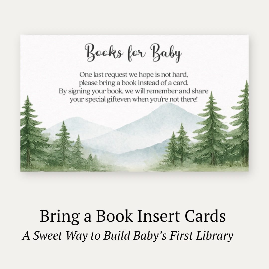 The Adventure Begins Bring a Book Card