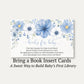 Baby in Bloom Boy Bring a Book Card