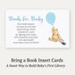 Winnie the Pooh Blue Balloon Baby Shower Insert