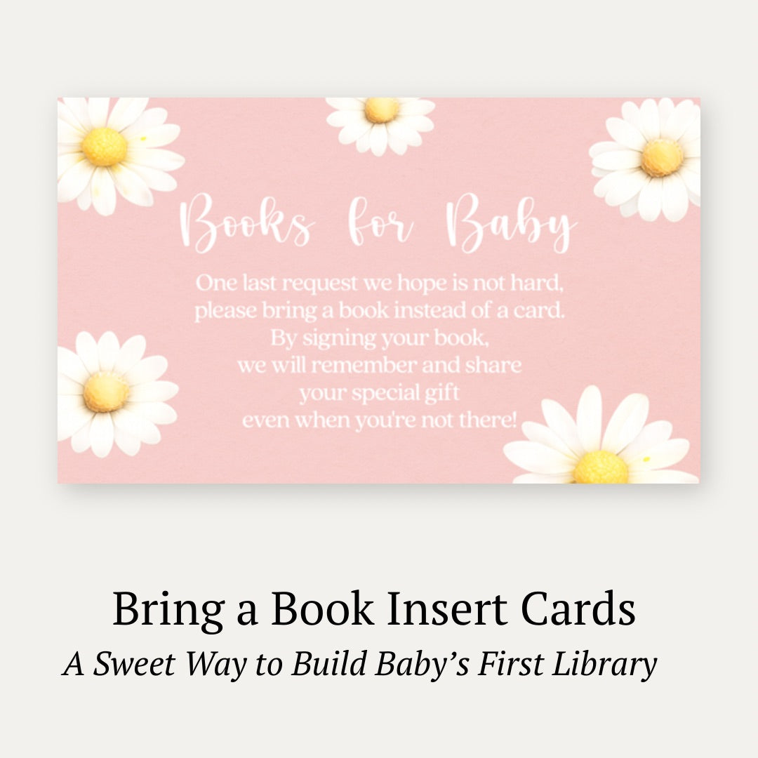 Daisy Baby Bring A Book Card