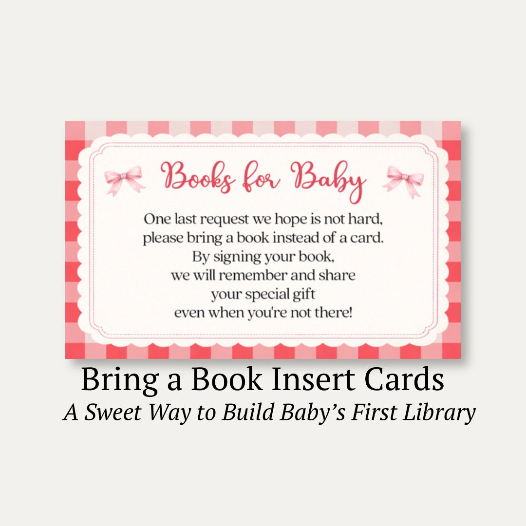 She's Ready to Pop Bring a Book Card
