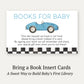 Race Car Baby Bring a Book Card