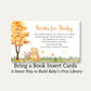 Autumn Winnie Bring a Book Card