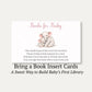 Little Peanut Girl Bring a Book Card