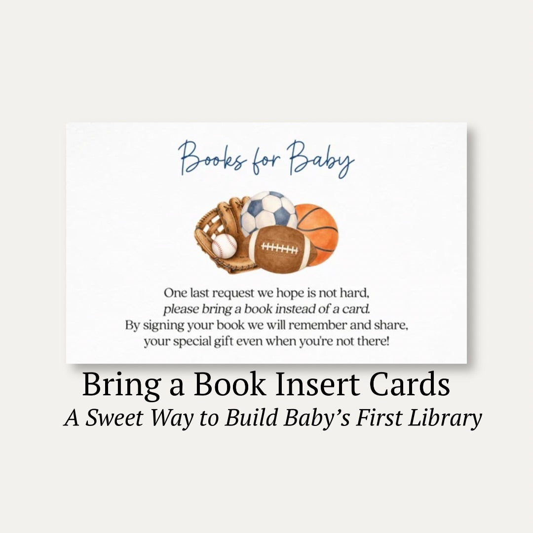 Little Champ Bring a Book Card