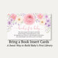 Baby in Bloom Bring a Book Card