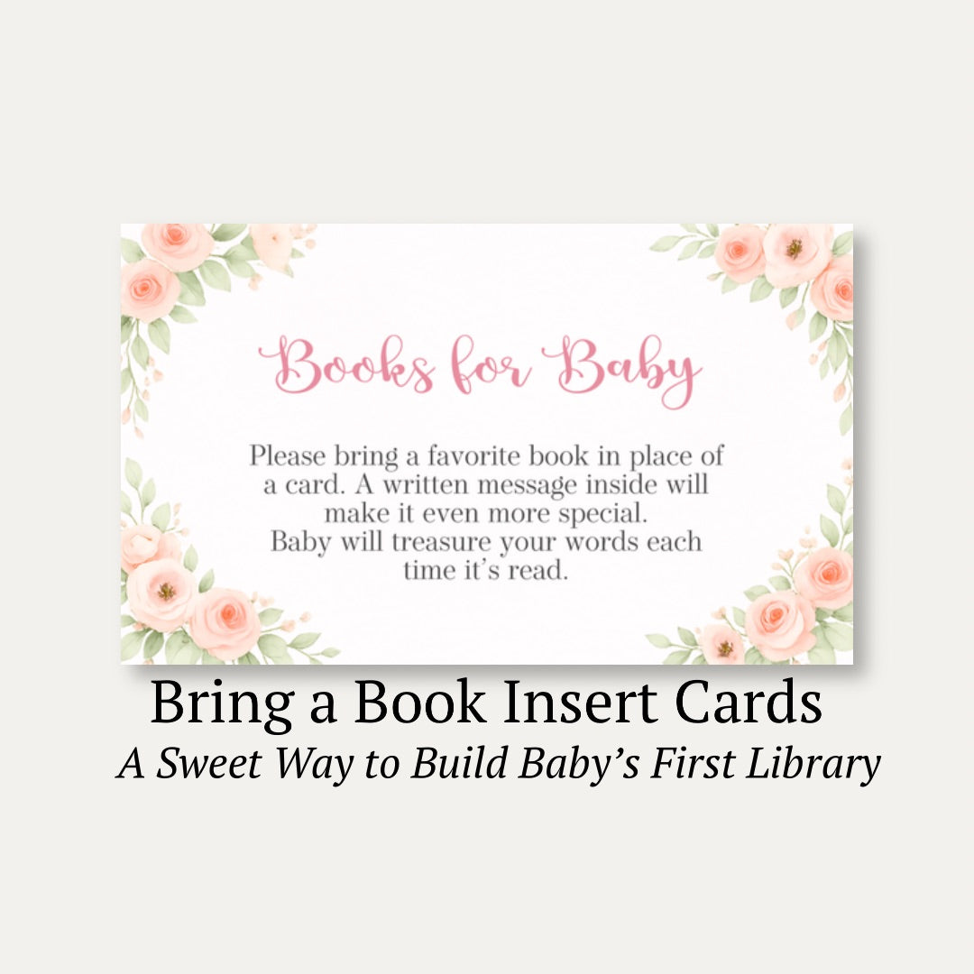 Bunny Baby Bring a Book Card